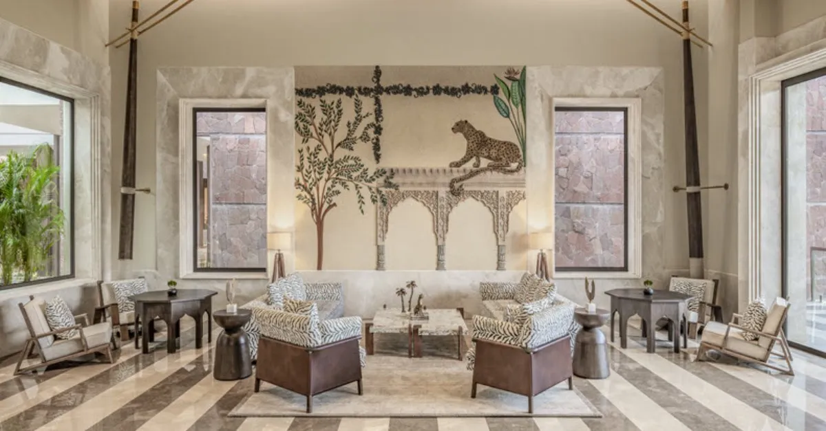 JW Marriott Ranthambore Resort Spa Lobby Lounge