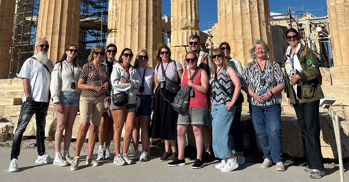 New-to-touring agents get their first glimpse of a solo tour to Greece