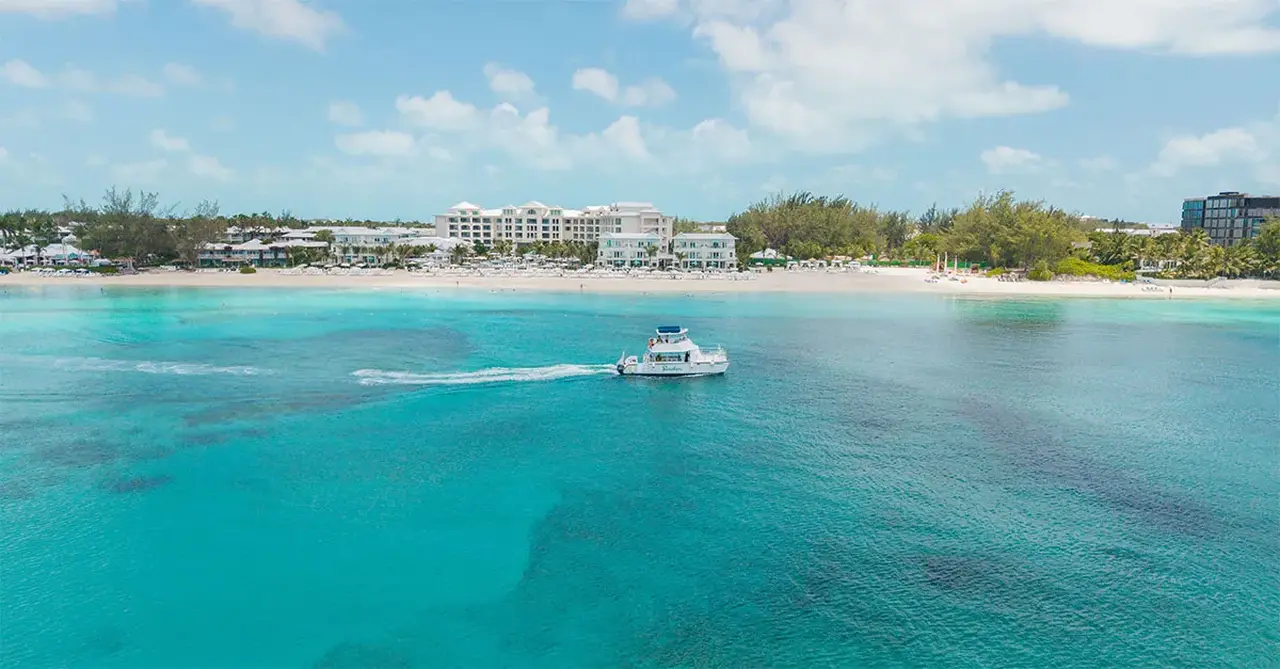 Catamaran cruise outside Treasure Beach CoreyDJI 20260515125