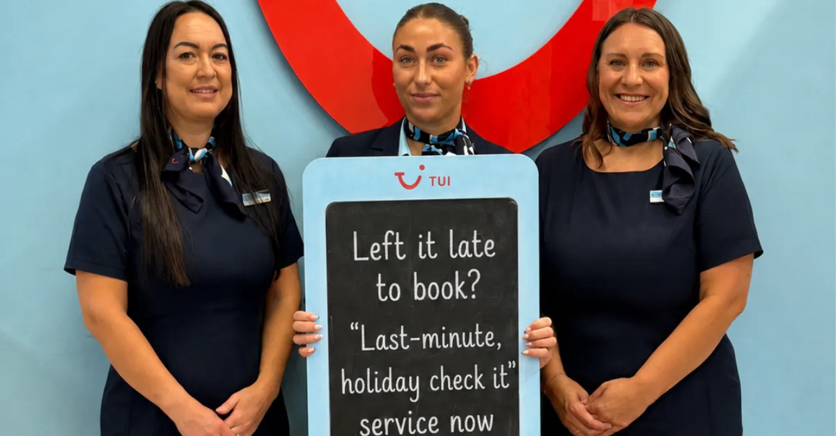 Tui late booking service
