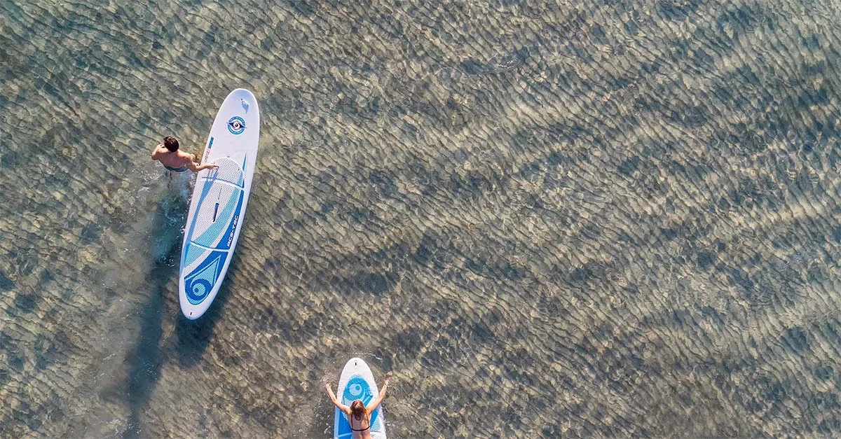 couple sani paddle