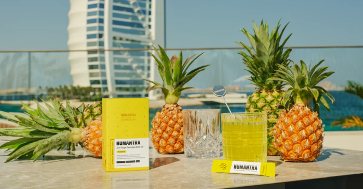 Jumeirah and Humantra partner on limited edition pineapple drink