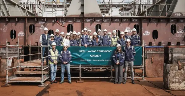Royal Caribbean starts work on seventh Oasis-class ship
