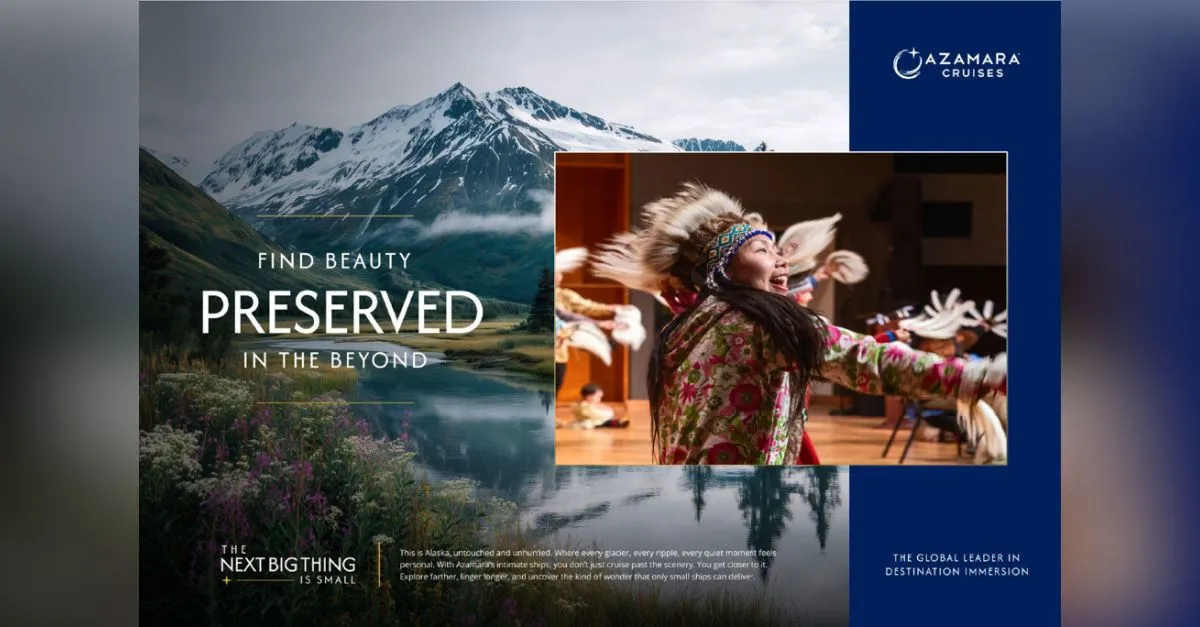 Azamara Cruises The Next Big Thing Is Small campaign