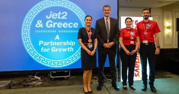 Greek tourism minister hails Jet2 as company hosts Athens summit
