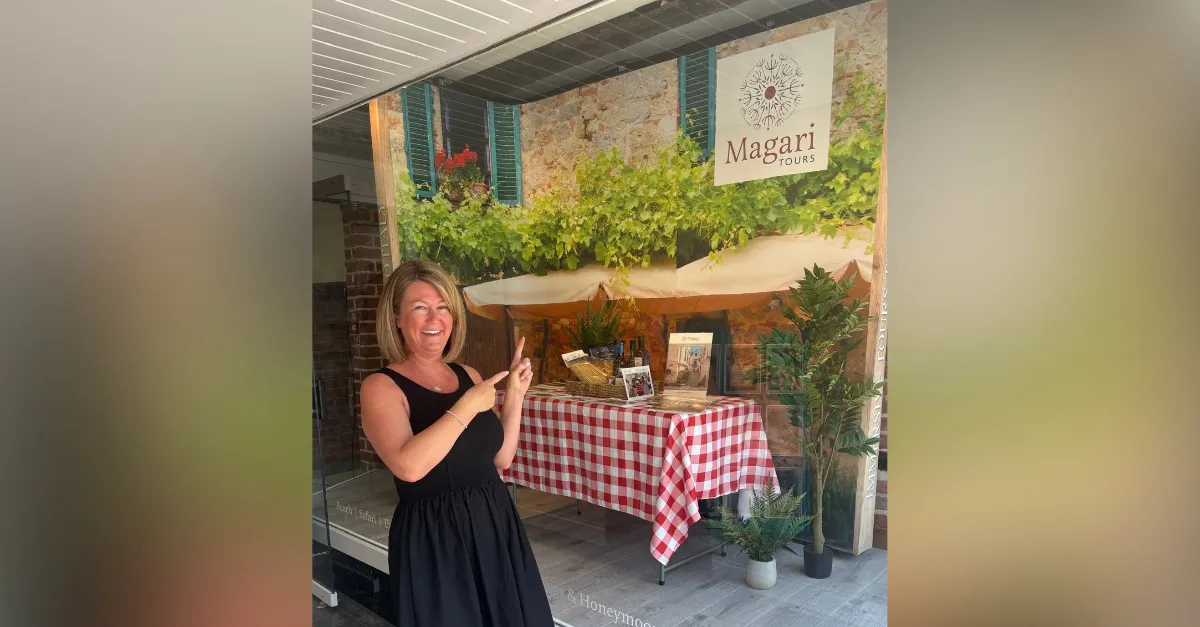 Magari Tours stand at Peakes Travel Elite 2026