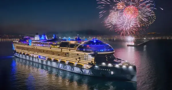 Royal Caribbean&rsquo;s new Legend of the Seas cruise ship launches