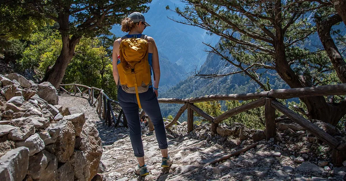 Samaria Gorge in Crete