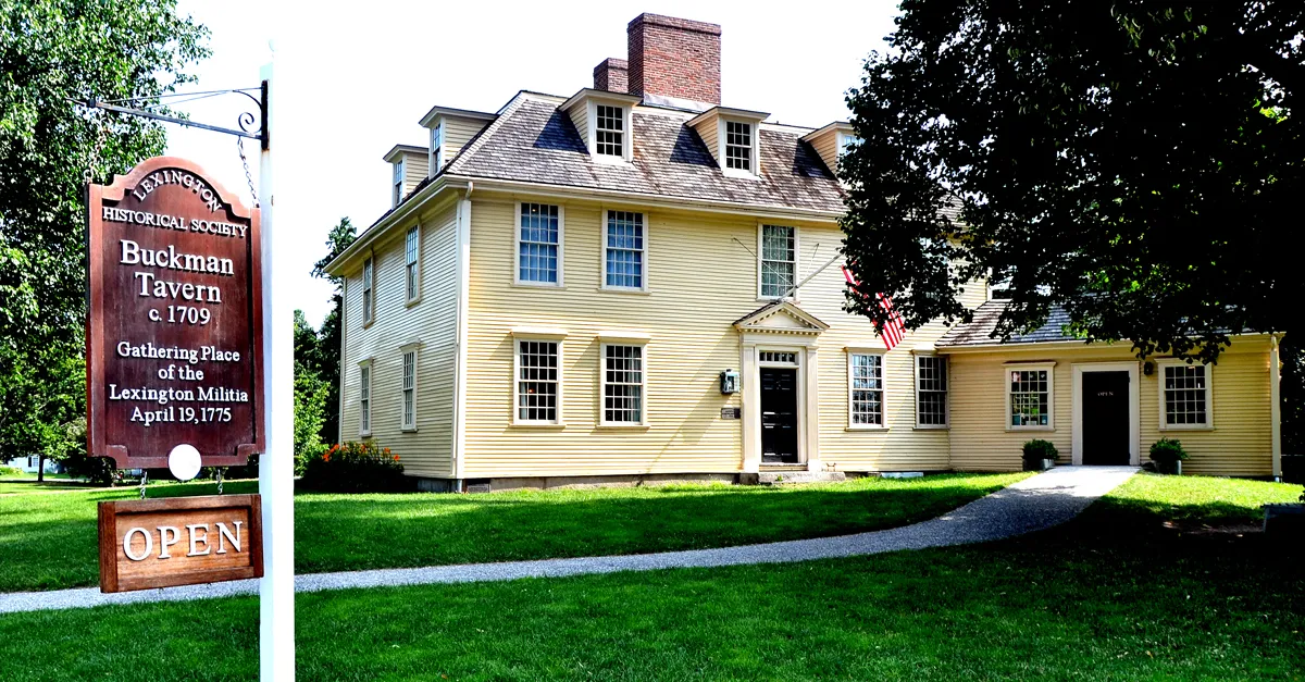 Buckman Tavern shutterstock