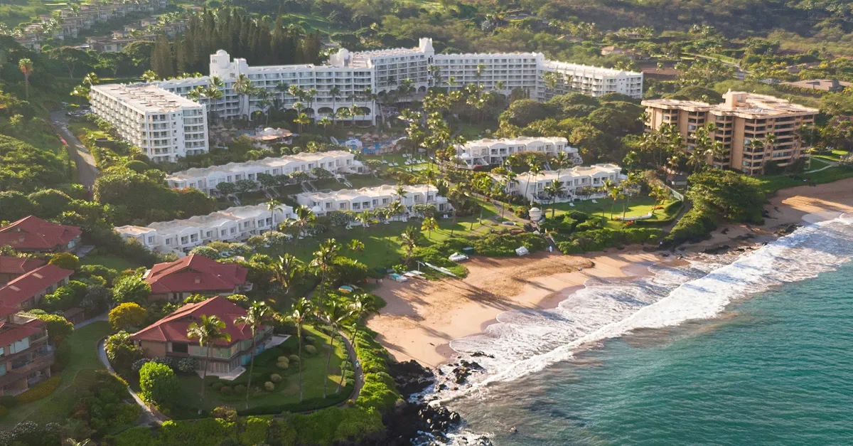 Fairmont Kea Lani aerial