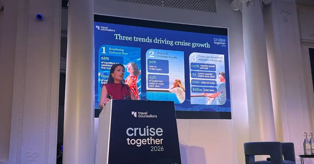 Travel Counsellors annual cruise sales predicted to exceed &pound;100m for first time