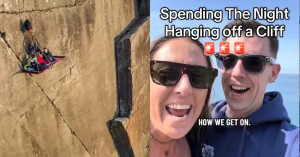 Agent podcasters complete coastal cliff-camping charity challenge