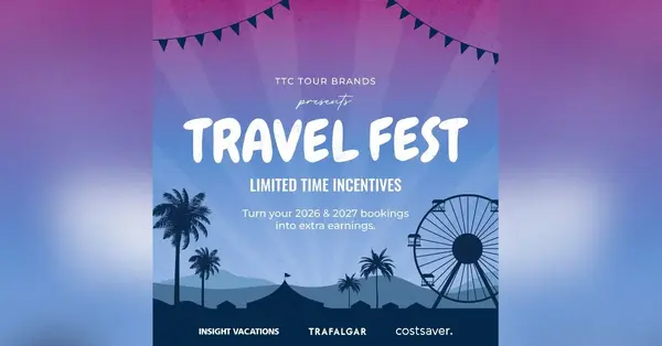 TTC Tour Brands launches incentive with 2027 Early Booking Advantage campaign