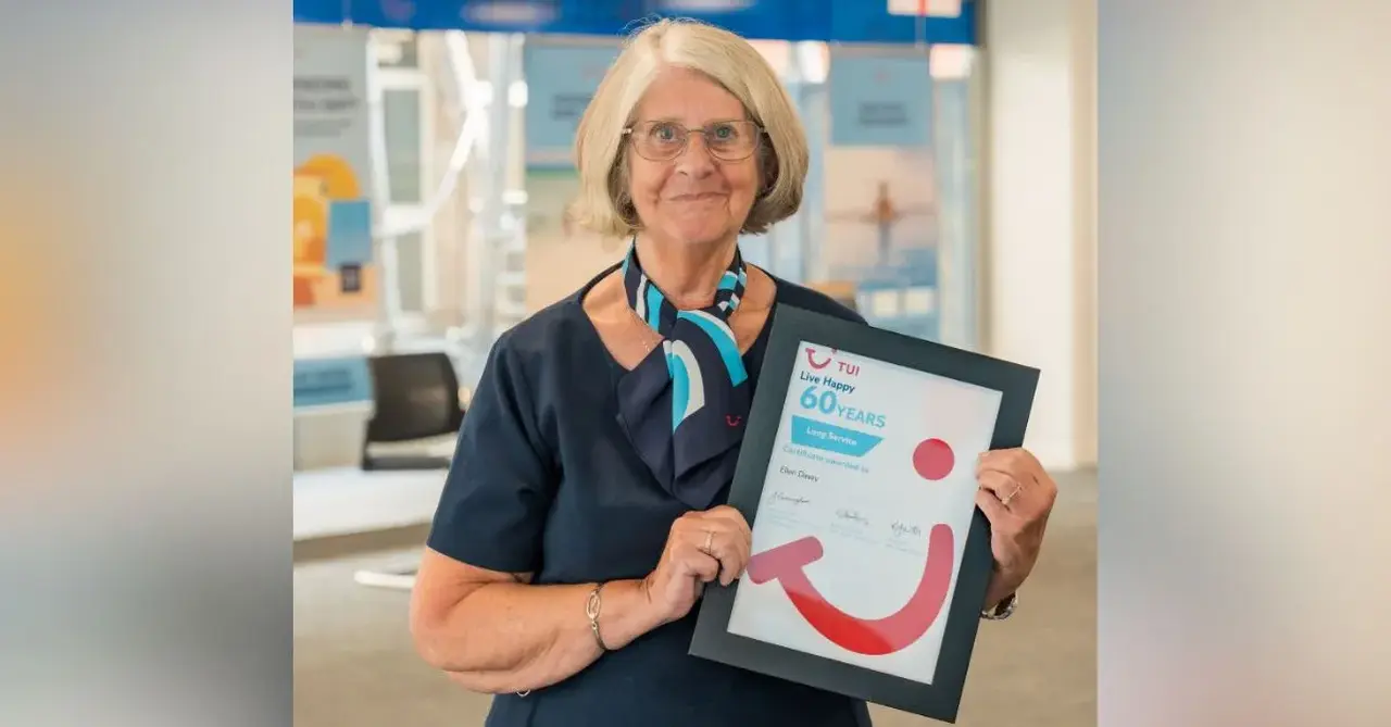 Tui agent marks 60 years in trade after starting career in 1966