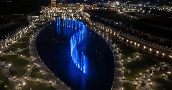 Saudi&rsquo;s Aseer region unveils landmark US$4.3m dancing fountain