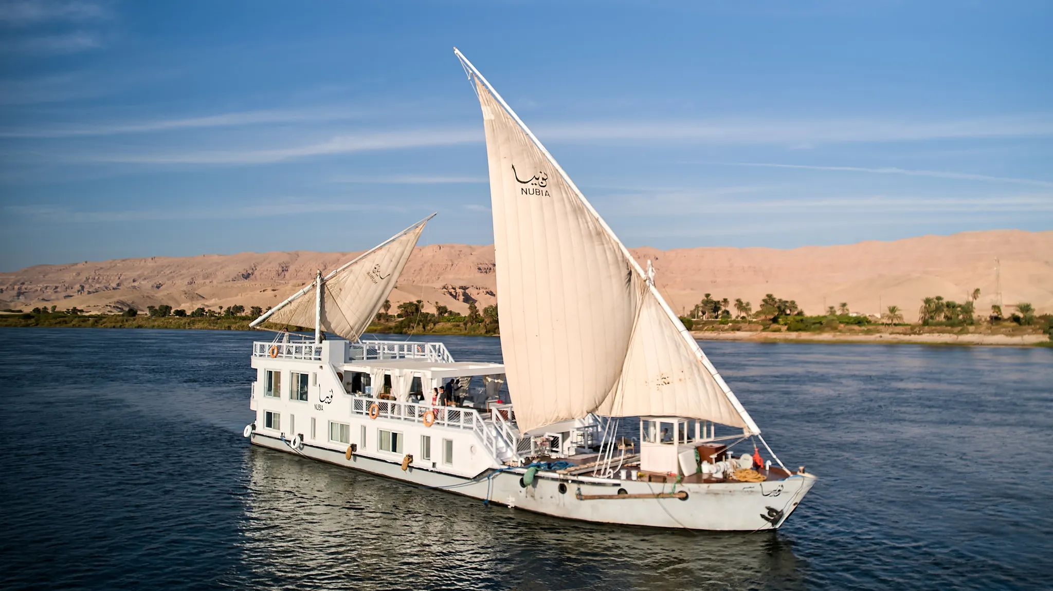 UK trade bookings open for Nile private yacht charter