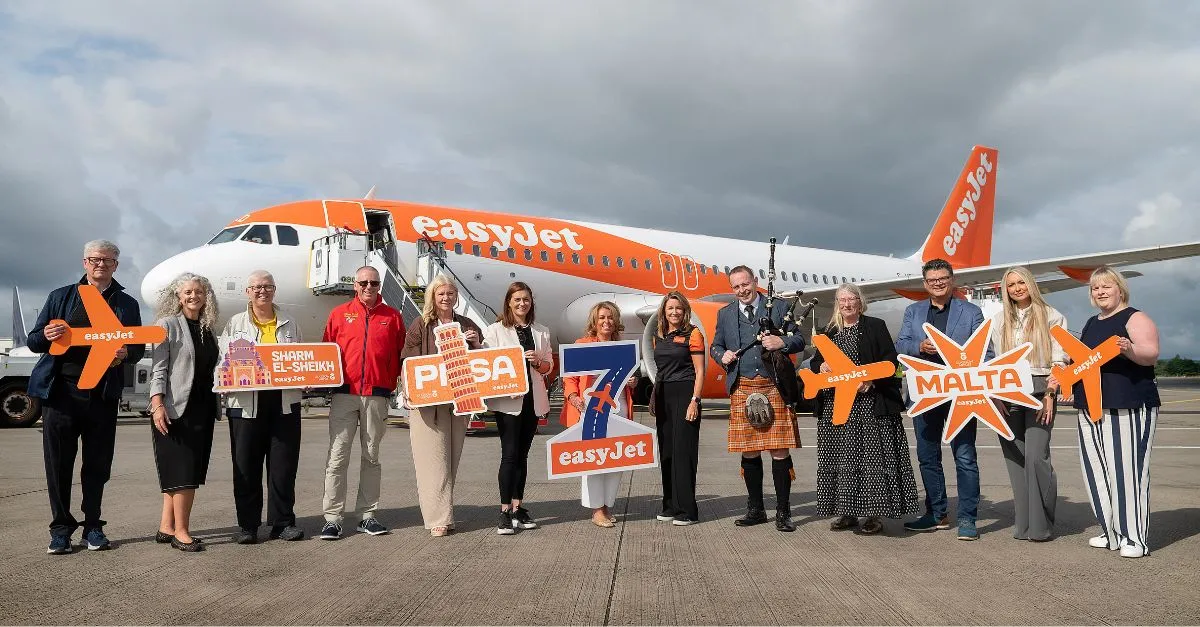 EasyJet’s seventh Glasgow aircraft enters service ahead of summer route launches