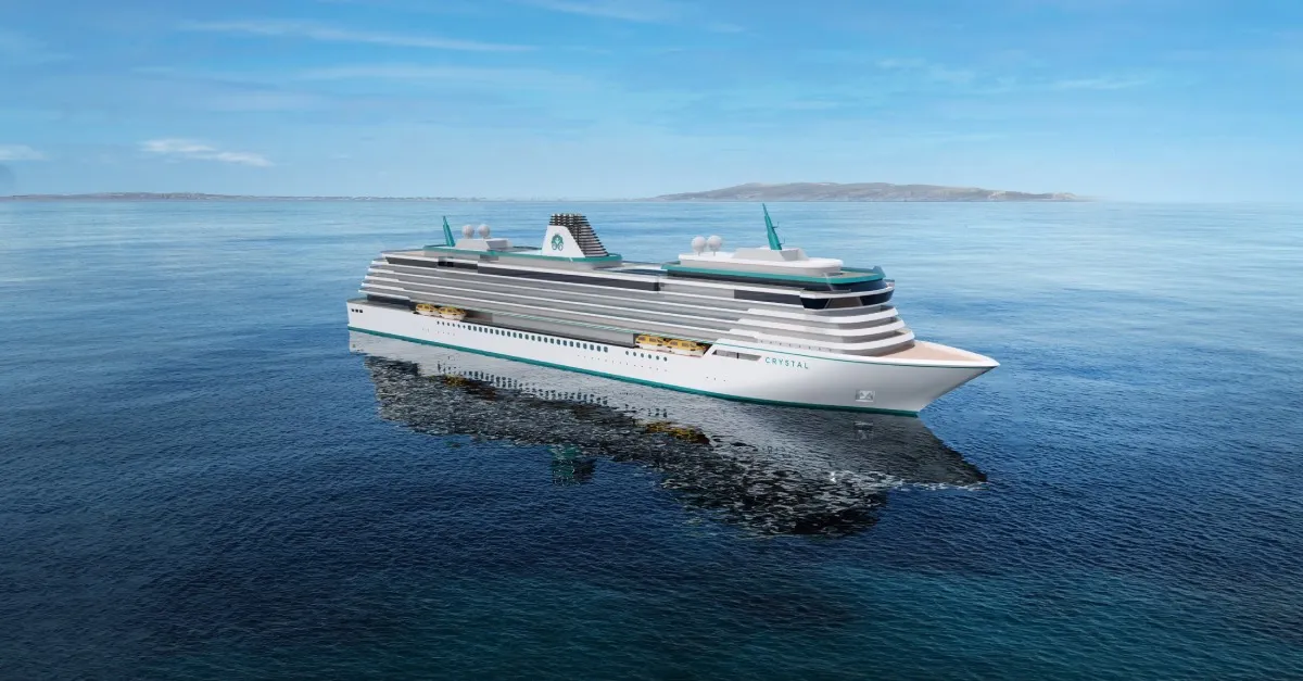 Crystal advances development of third ocean ship