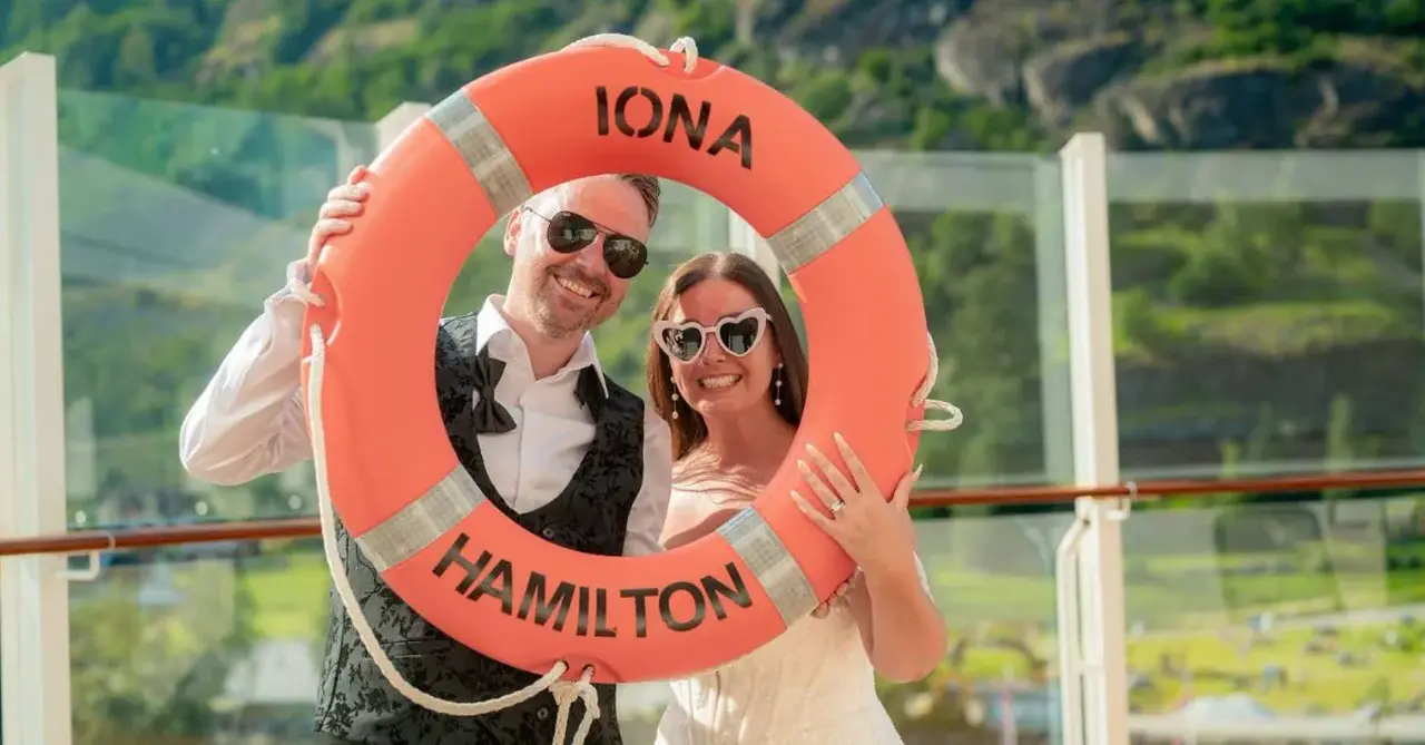 Travel Counsellor agent gets engaged and married on PO Cruises