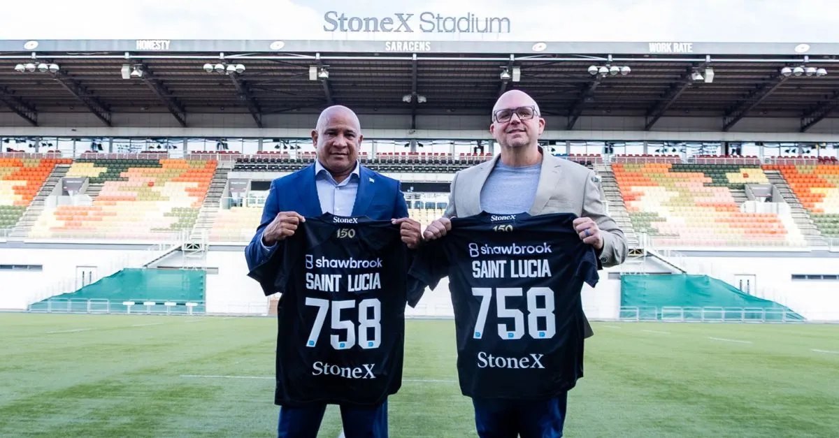 travelweekly.co.uk - Robin Murray - Saint Lucia partners with Saracens rugby team ahead of winter BA boost