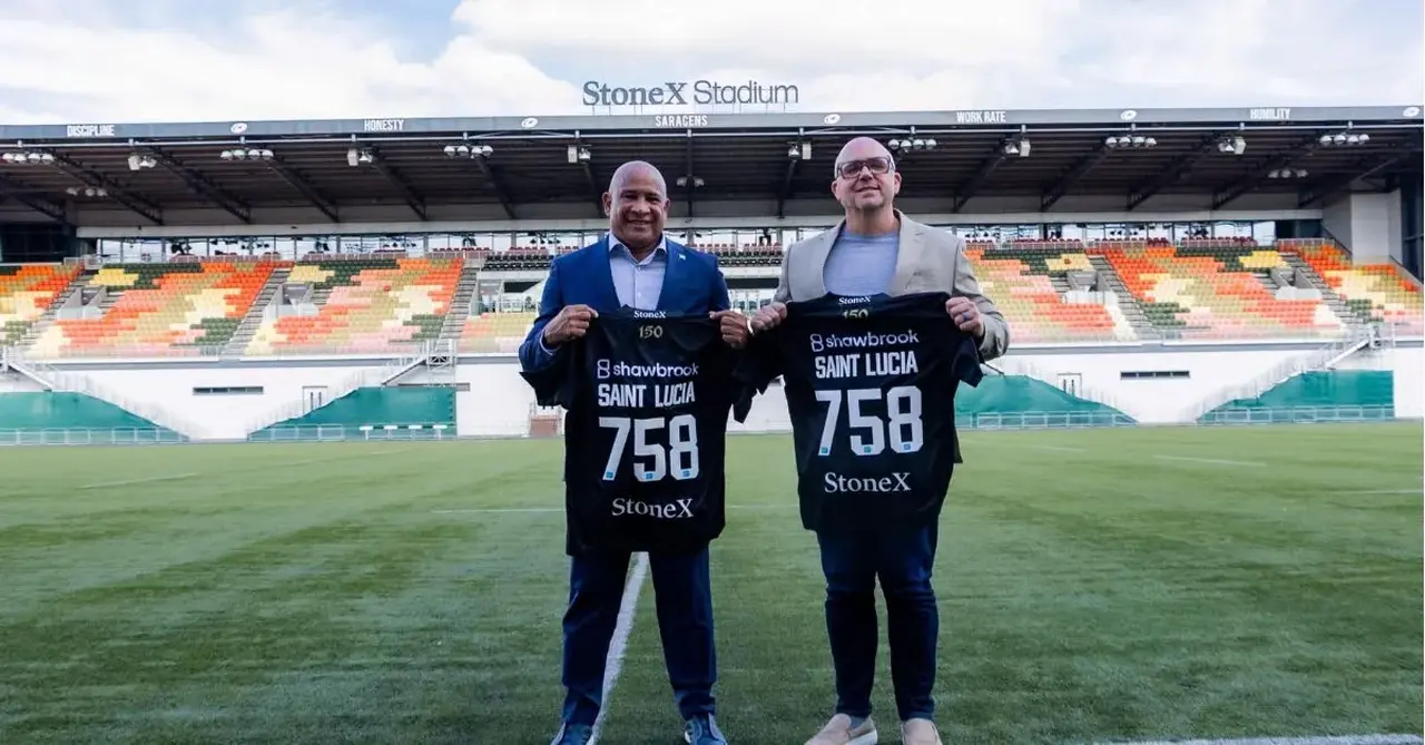 Saint Lucia partners with Saracens rugby team ahead of winter BA boost