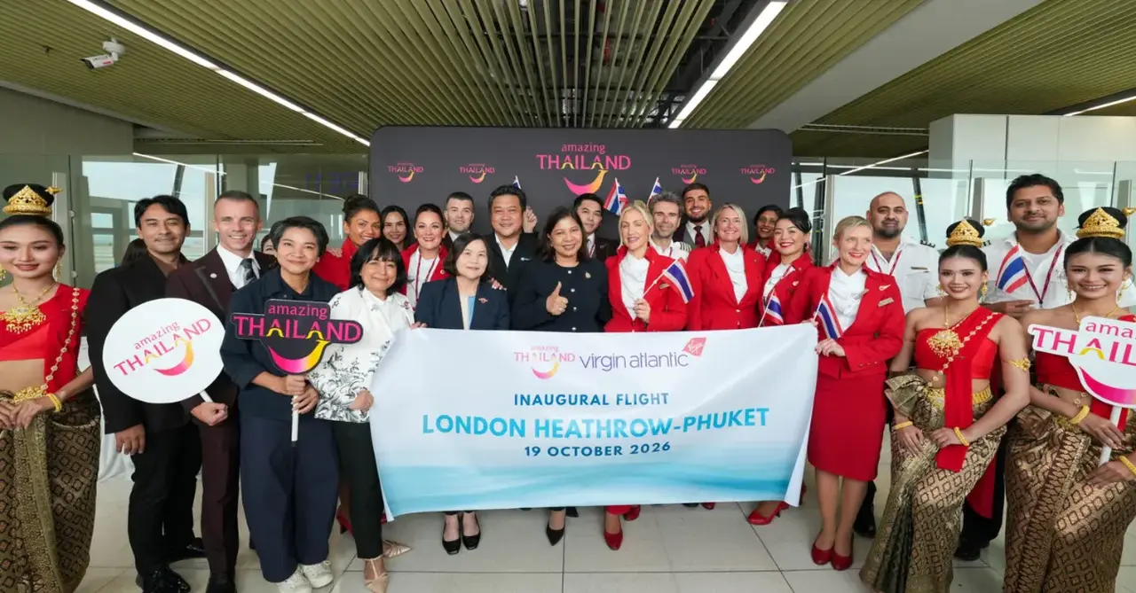 travelweekly.co.uk - Phil Davies - Barrhead agents join first Virgin Atlantic flight to Phuket
