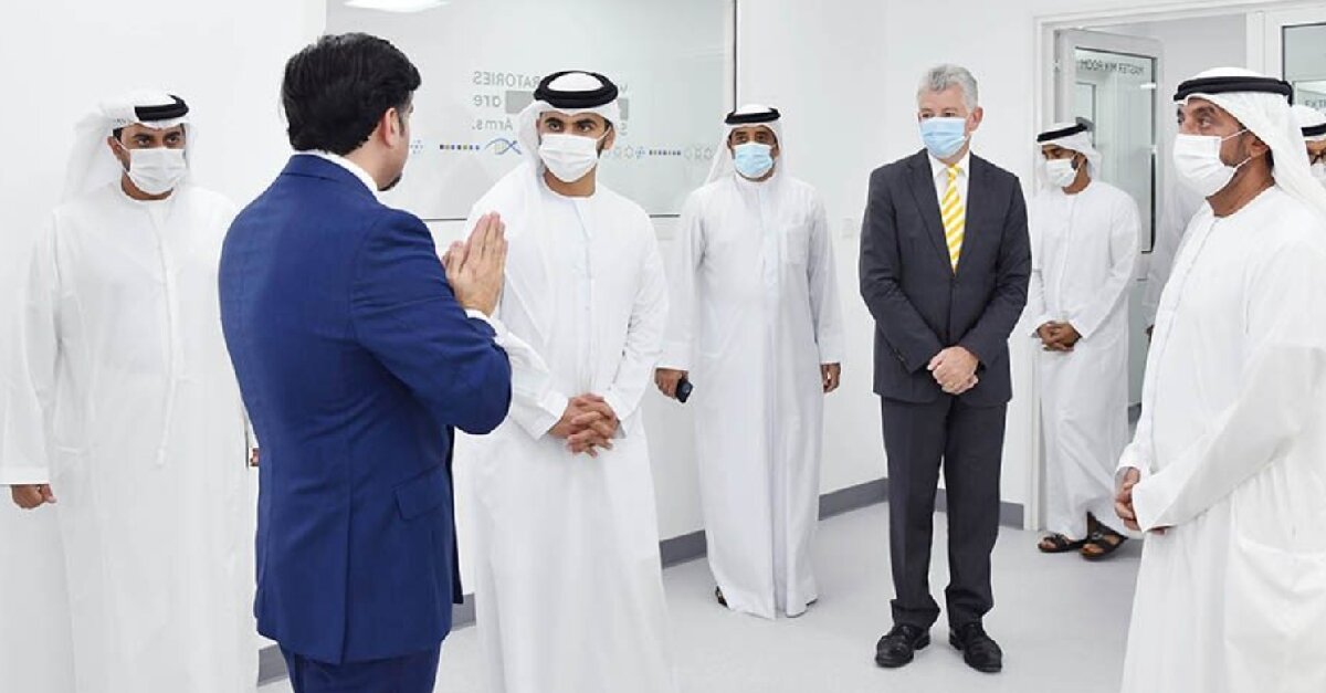 DXB opens one of the world's largest on-site PCR test labs