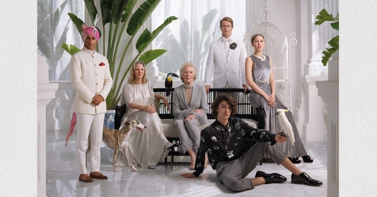 Modern-day royals star in Raffles campaign