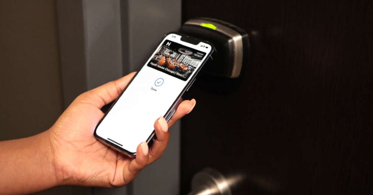 An industry first: Hyatt introduces room keys in Apple Wallet