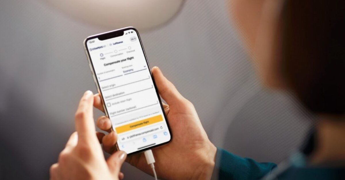 Lufthansa passengers will be able to offset CO2 emissions while flying