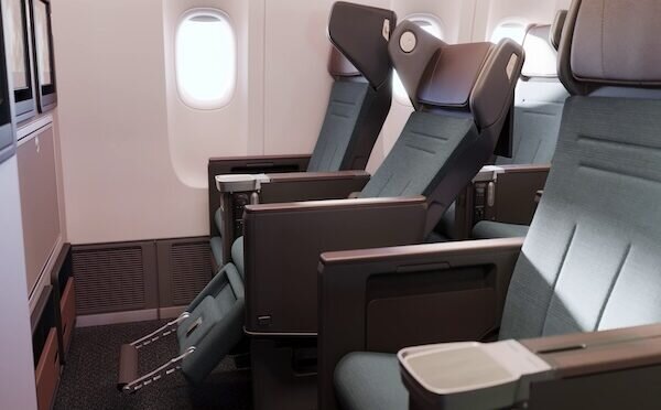 New premium economy cabin unveiled by Cathay Pacific