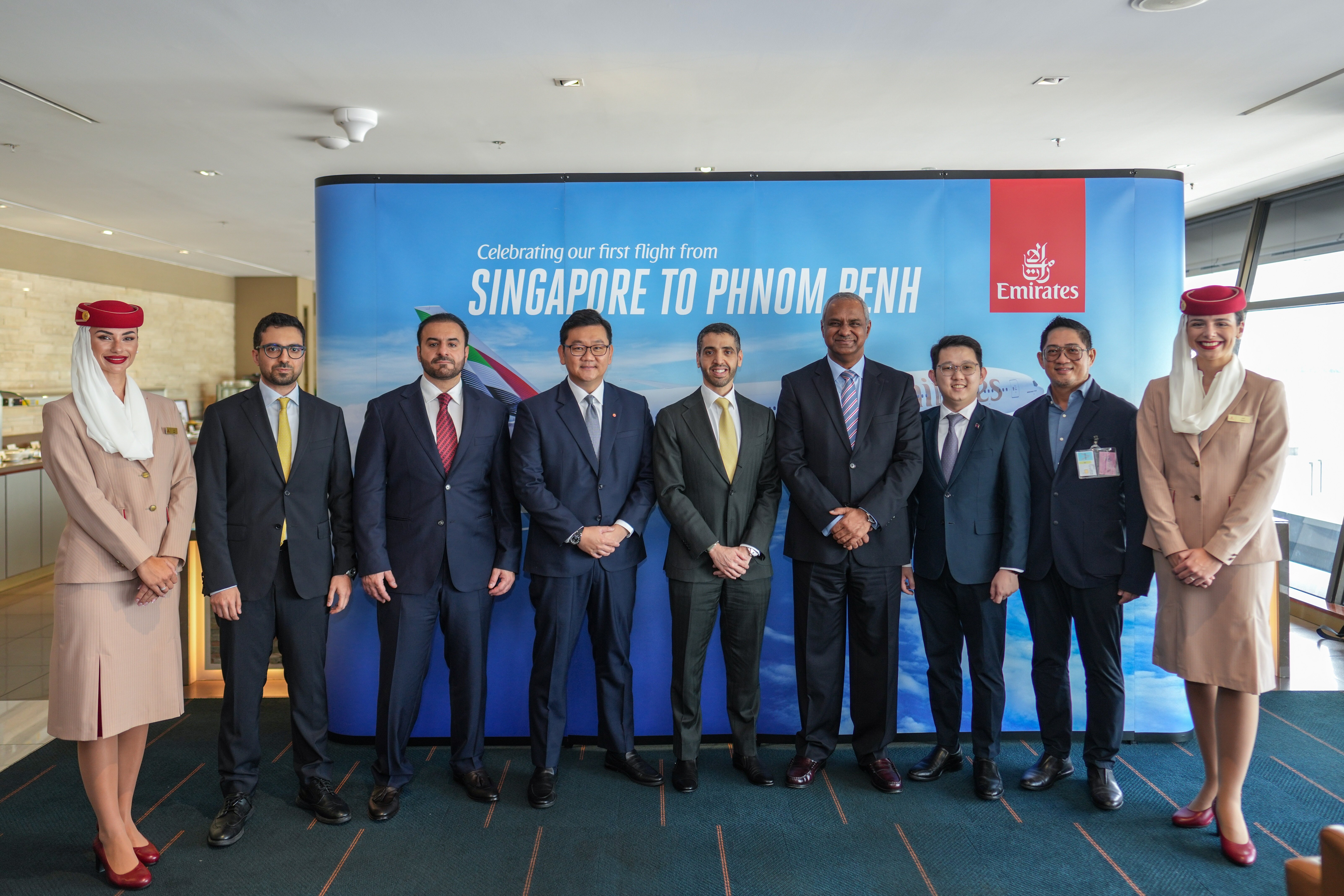 Emirates resumes Singapore-Phnom Penh flights