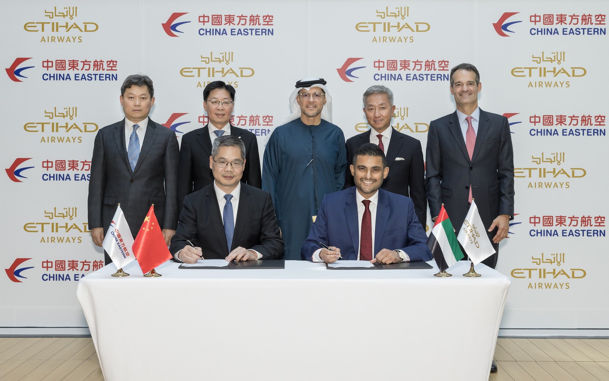 Etihad Airways and China Eastern Airlines announce partnership