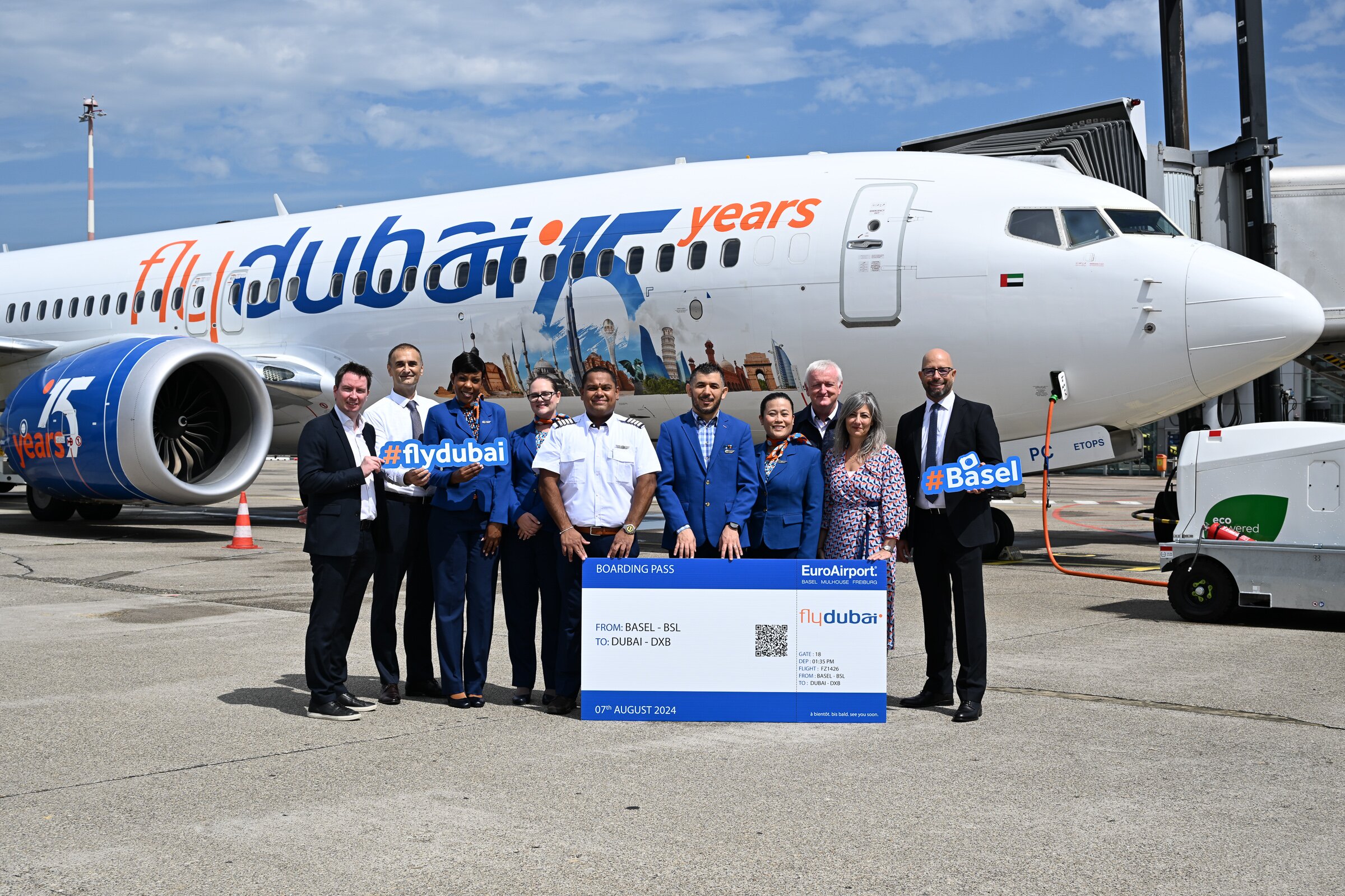 Flydubai launches UAE's first direct flight to Basel, Switzerland