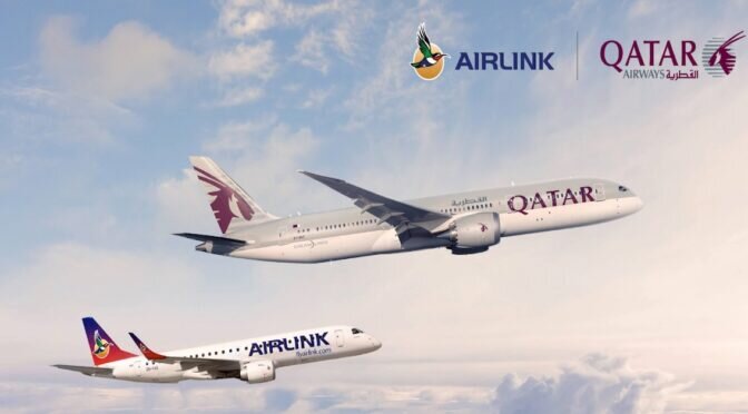 Qatar Airways acquires share of South African regional carrier Airlink