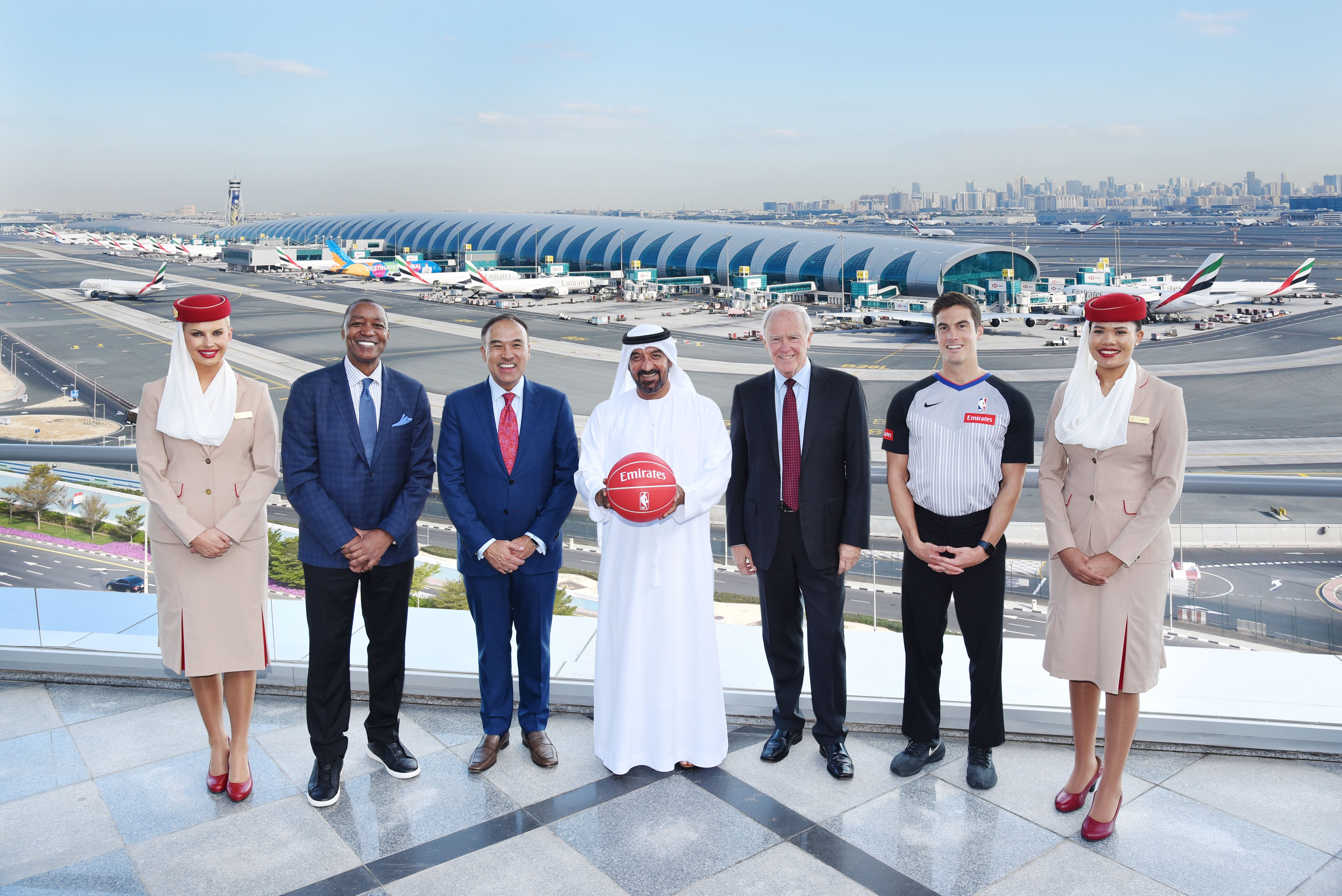 Emirates named Global Airline Partner of the NBA